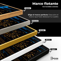 Cuadros Decorativos Canvas Revolution | Alas Angel Dorado | ColoresMarco