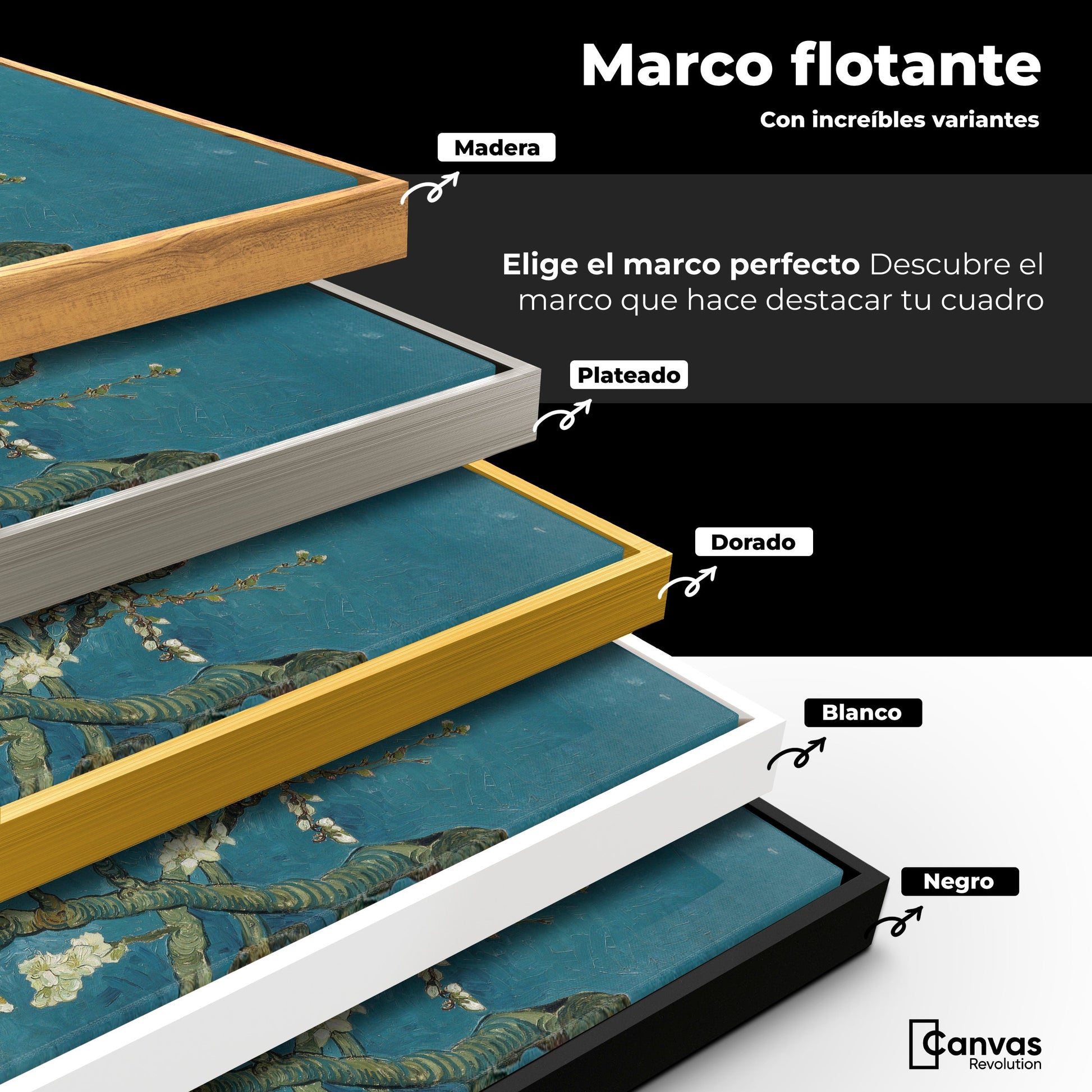 Cuadros Decorativos Canvas Revolution | Almendro En Flor | ColoresMarco