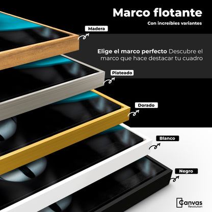 Cuadros Decorativos Canvas Revolution | Aqua En El Rostro | ColoresMarco