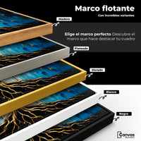 Cuadros Decorativos Canvas Revolution | Arbol Alma Dorada | ColoresMarco
