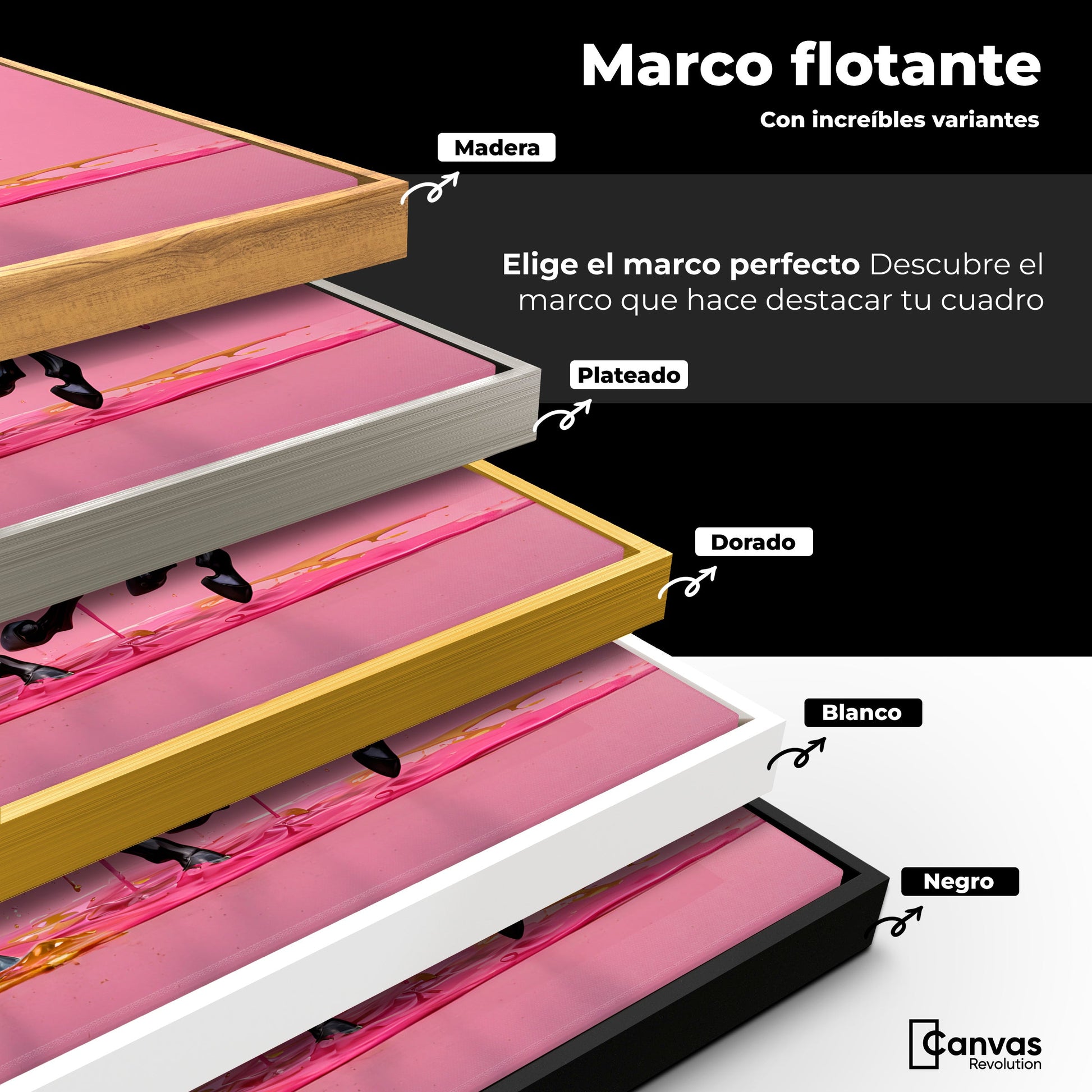 Cuadros Decorativos Canvas Revolution | Arte Equino Moderno | ColoresMarco