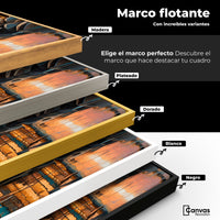 Cuadros Decorativos Canvas Revolution | Cabana Junto Lago | ColoresMarco