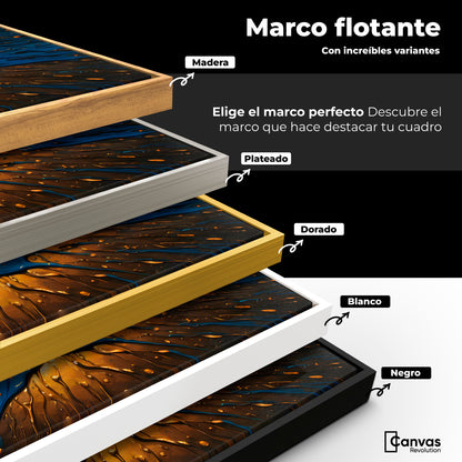 Cuadros Decorativos Canvas Revolution | Crepusculo Dorado | ColoresMarco