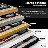 Cuadros Decorativos Canvas Revolution | Cross Calavera | ColoresMarco