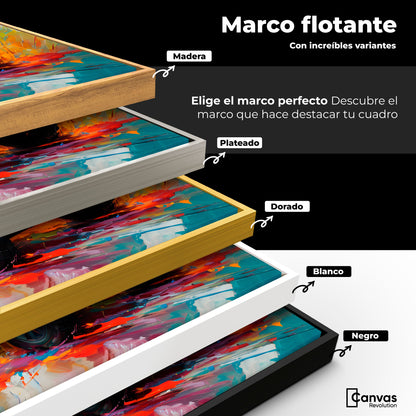 Cuadros Decorativos Canvas Revolution | Cyber Colors Truck | ColoresMarco