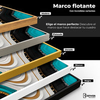 Cuadros Decorativos Canvas Revolution | Elegancia Fluida | ColoresMarco