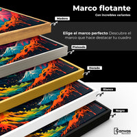 Cuadros Decorativos Canvas Revolution | Explosion Montanas | ColoresMarco