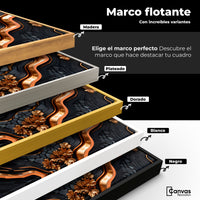 Cuadros Decorativos Canvas Revolution | Fragmentos Lujosos | ColoresMarco