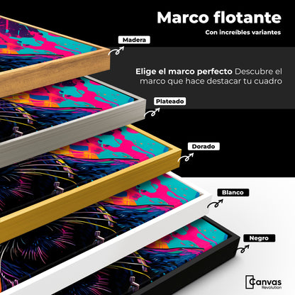 Cuadros Decorativos Canvas Revolution | Fusion Salvaje | ColoresMarco