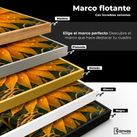 Cuadros Decorativos Canvas Revolution | Girasol Atardecer | ColoresMarco