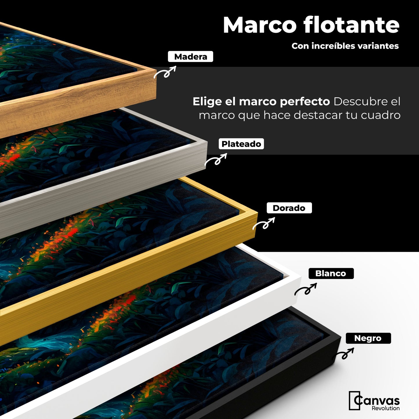 Cuadros Decorativos Canvas Revolution | Hermoso Atardecer | ColoresMarco