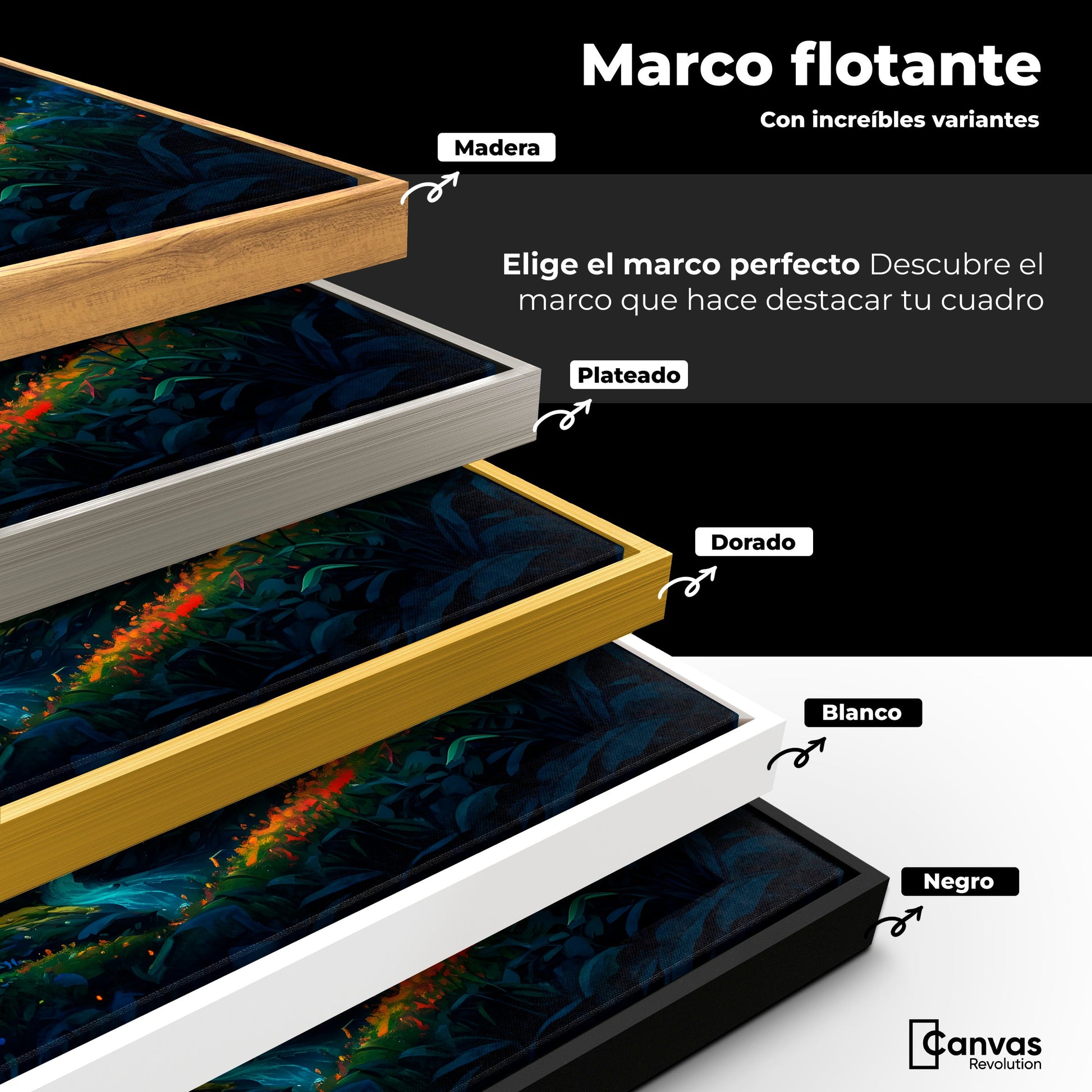 Cuadros Decorativos Canvas Revolution | Hermoso Atardecer | ColoresMarco