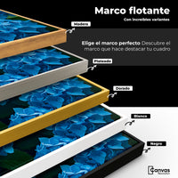 Cuadros Decorativos Canvas Revolution | Hortensias Azules | ColoresMarco