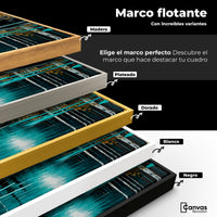 Cuadros Decorativos Canvas Revolution | Lago En Calma Tarde | ColoresMarco