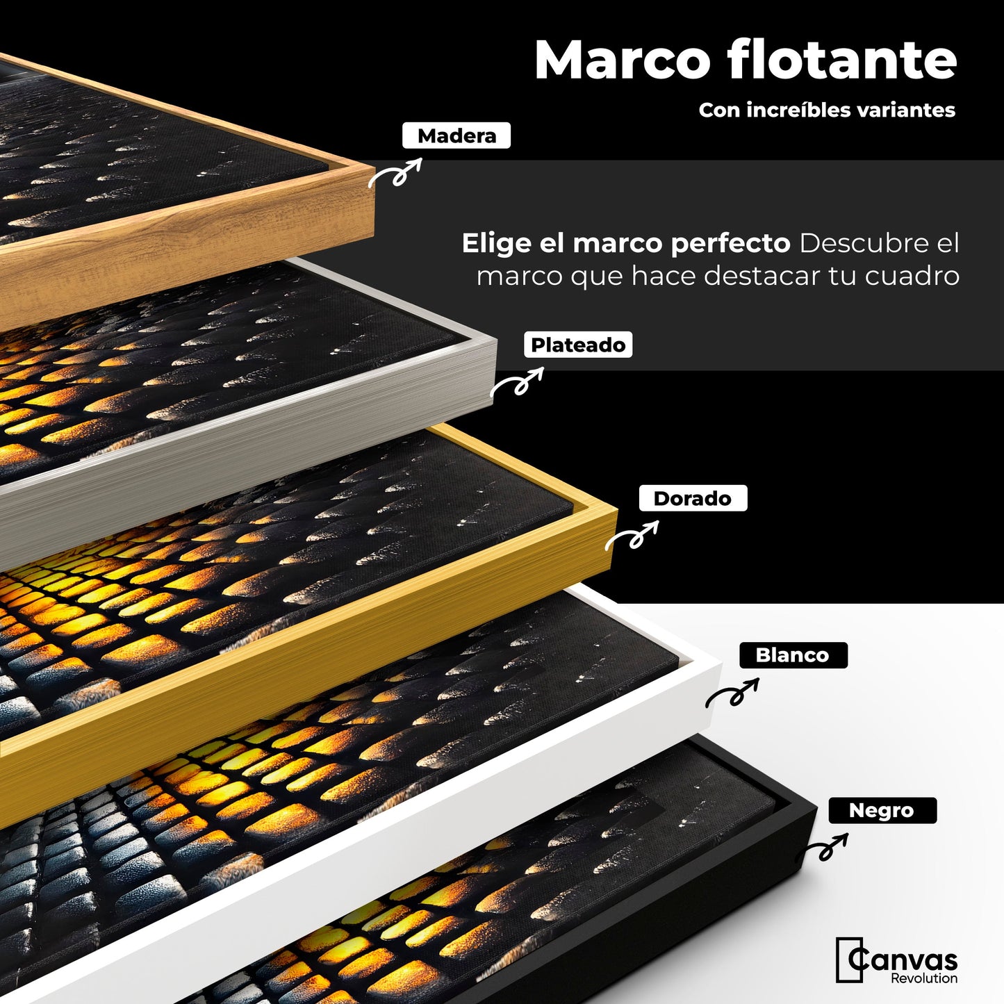 Cuadros Decorativos Canvas Revolution | Luz En El Pasado | ColoresMarco
