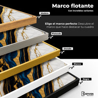 Cuadros Decorativos Canvas Revolution | Marmol Lujoso Oro | ColoresMarco