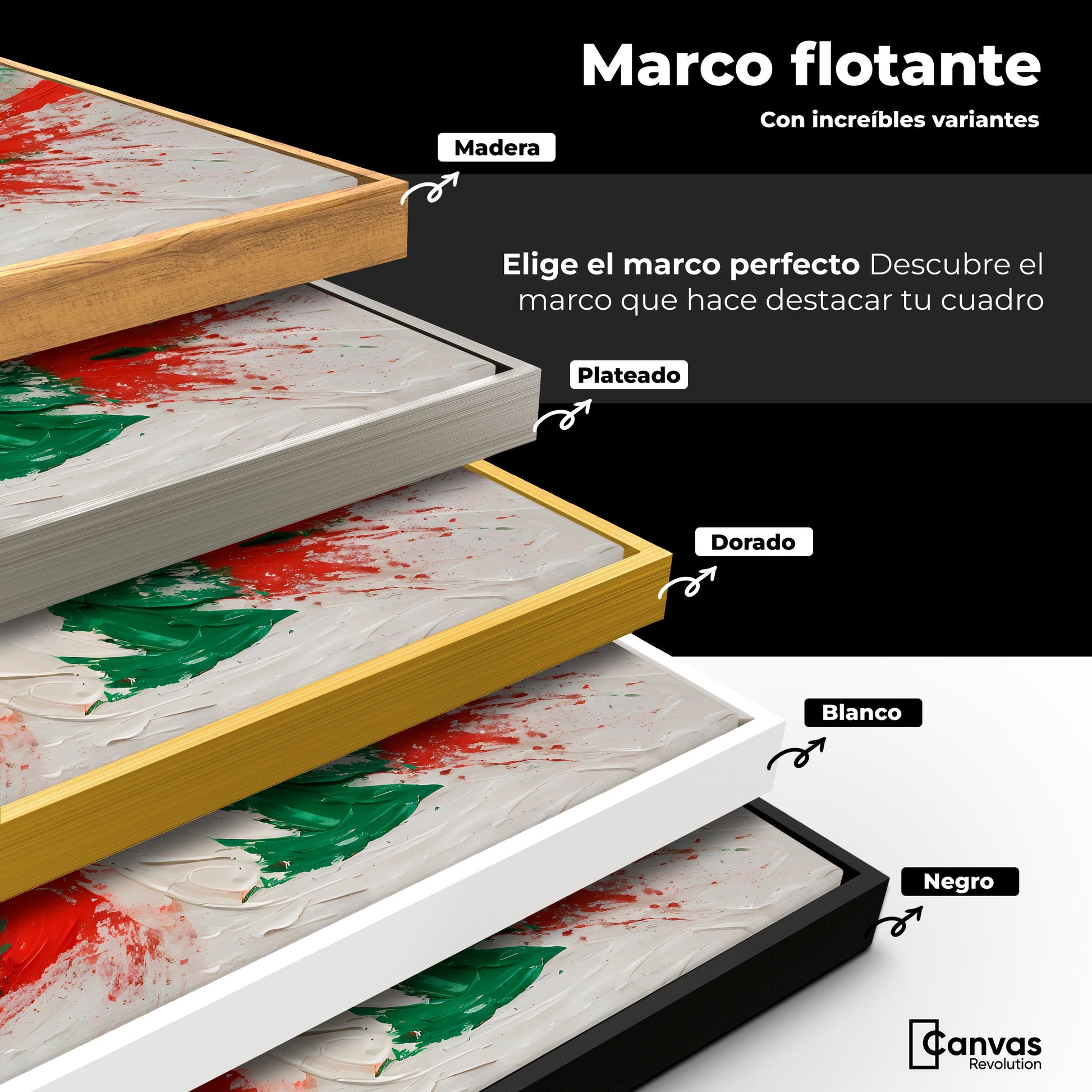 Cuadros Decorativos Canvas Revolution | Mexico Bandera | ColoresMarco