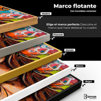 Cuadros Decorativos Canvas Revolution | Mujer Con Gafas | ColoresMarco