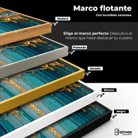 Cuadros Decorativos Canvas Revolution | New York Paint Oro | ColoresMarco