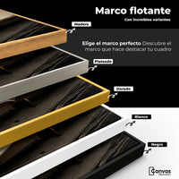 Cuadros Decorativos Canvas Revolution | Oro Entre Letras | ColoresMarco
