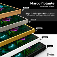 Cuadros Decorativos Canvas Revolution | Orquideas Vibrantes | ColoresMarco