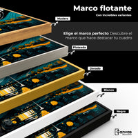 Cuadros Decorativos Canvas Revolution | Paz Estrellada | ColoresMarco