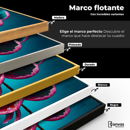 Cuadros Decorativos Canvas Revolution | Peonia Radiante | ColoresMarco
