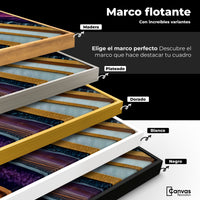 Cuadros Decorativos Canvas Revolution | Rapsodia Contraste | ColoresMarco