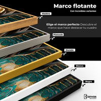 Cuadros Decorativos Canvas Revolution | Rio Calma Dorado | ColoresMarco