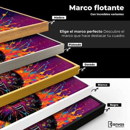 Cuadros Decorativos Canvas Revolution | Ritmo Explosivo | ColoresMarco