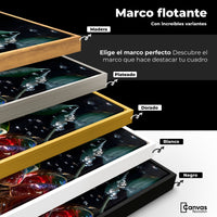 Cuadros Decorativos Canvas Revolution | Rosa Cristal Puro | ColoresMarco