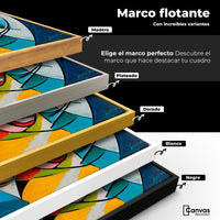 Cuadros Decorativos Canvas Revolution | Rostros Modernos | ColoresMarco