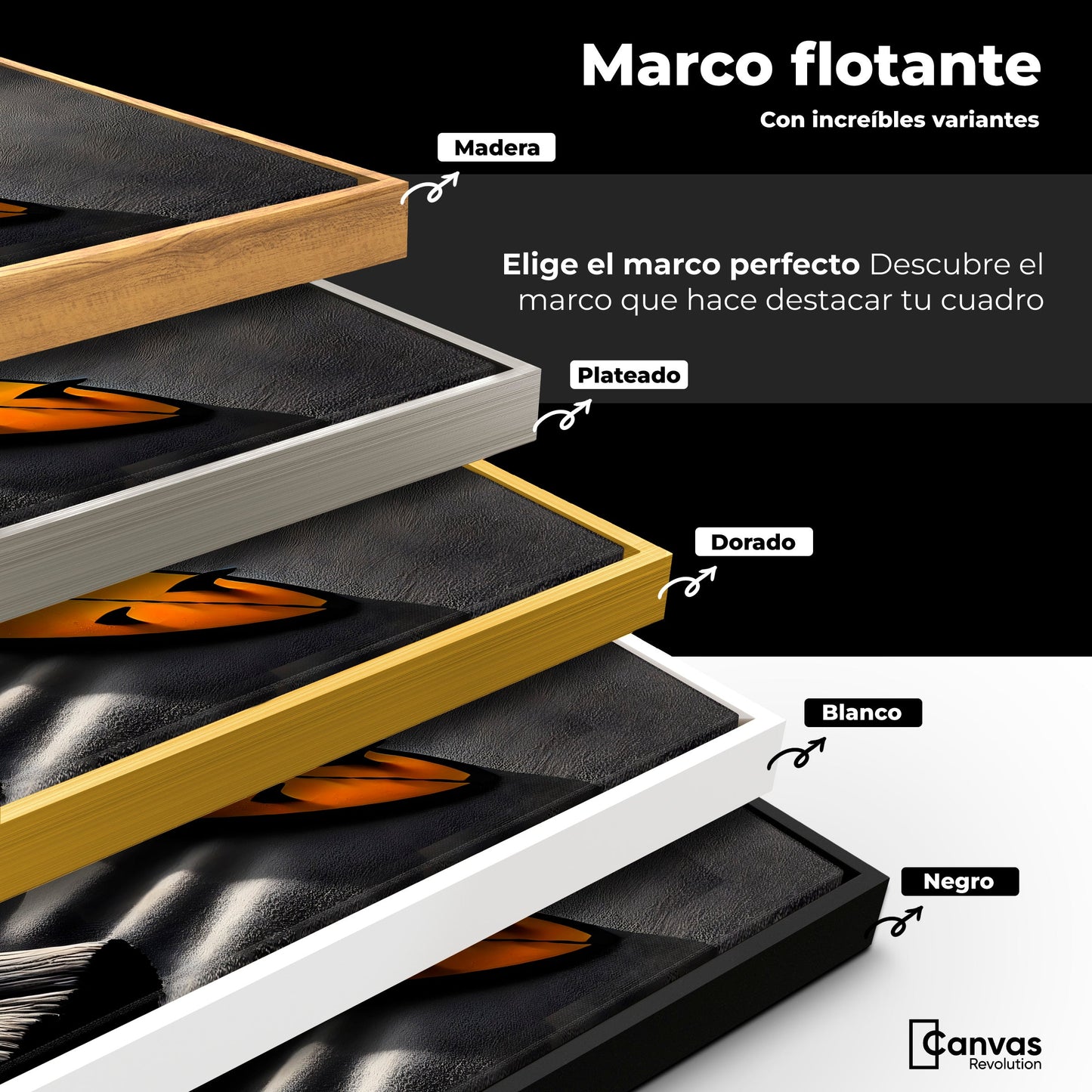 Cuadros Decorativos Canvas Revolution | Surf Al Amanecer | ColoresMarco