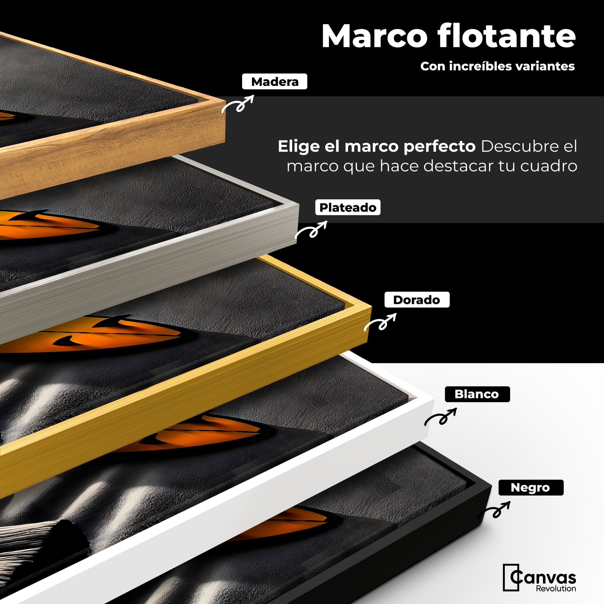 Cuadros Decorativos Canvas Revolution | Surf Al Amanecer | ColoresMarco