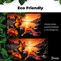 Cuadros Decorativos Canvas Revolution | Alas Al Amanecer | EcoFriendly