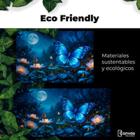Cuadros Decorativos Canvas Revolution | Alas Nocturnas | EcoFriendly