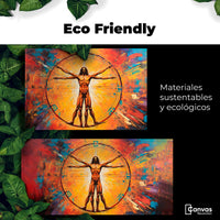 Cuadros Decorativos Canvas Revolution | Anatomia Humana | EcoFriendly