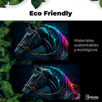 Cuadros Decorativos Canvas Revolution | Caballo Cosmico | EcoFriendly