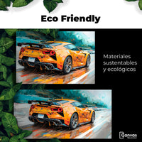 Cuadros Decorativos Canvas Revolution | Deportivo Mclaren | EcoFriendly