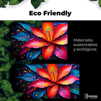 Cuadros Decorativos Canvas Revolution | Flor Aurea Nitida | EcoFriendly