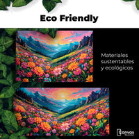 Cuadros Decorativos Canvas Revolution | Pradera Colores | EcoFriendly