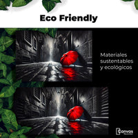Cuadros Decorativos Canvas Revolution | Rojo Al Viento | EcoFriendly