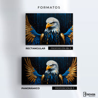 Cuadros Decorativos Canvas Revolution | Abrazo Majestuoso | Formatos