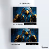 Cuadros Decorativos Canvas Revolution | Aguila Vibrante | Formatos