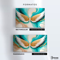 Cuadros Decorativos Canvas Revolution | Alas Angel Deco | Formatos