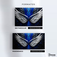 Cuadros Decorativos Canvas Revolution | Alas Angel Energia | Formatos