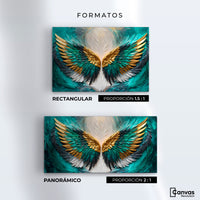 Cuadros Decorativos Canvas Revolution | Alas Angel Eternas | Formatos