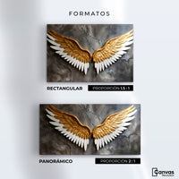 Cuadros Decorativos Canvas Revolution | Alas Angel Eterno | Formatos