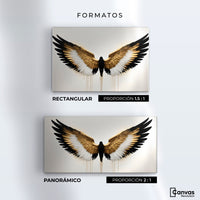 Cuadros Decorativos Canvas Revolution | Alas Angel Fusion | Formatos
