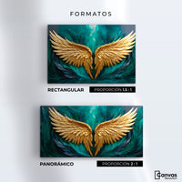 Cuadros Decorativos Canvas Revolution | Alas Angel Libre | Formatos